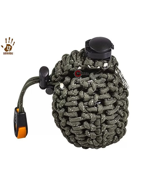 12 Survivors Paracord Survival Orb
