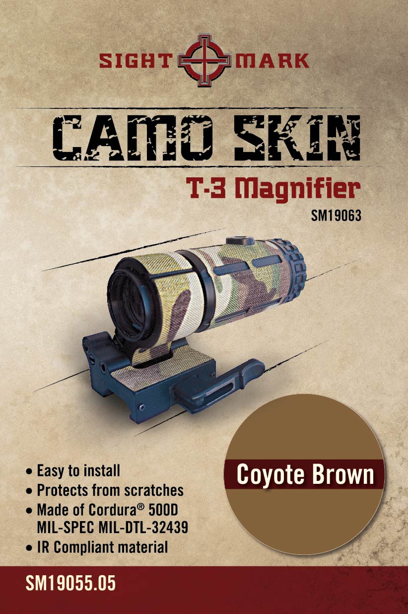 Coyote brown camouflage skin for SM19063 tactical equipment