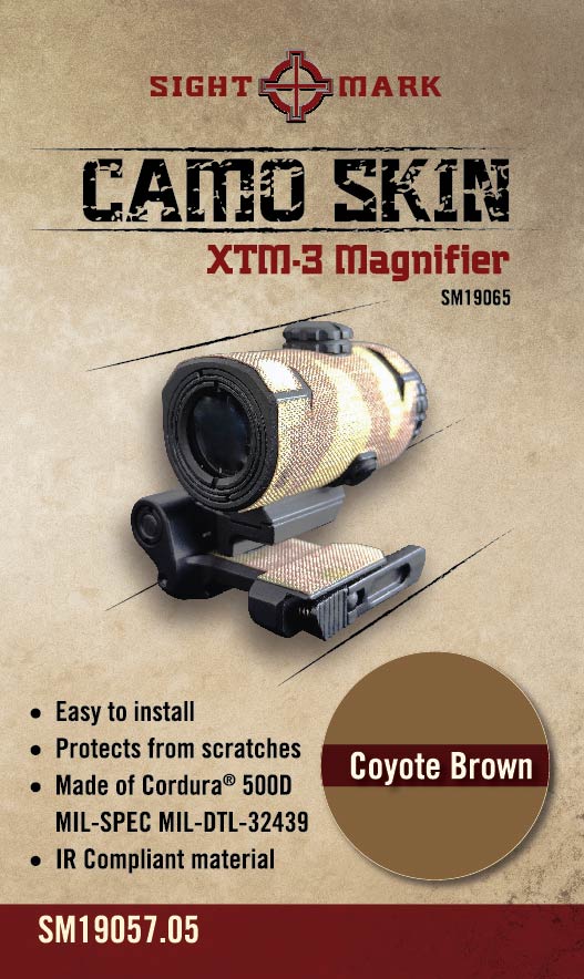 Coyote brown camouflage skin for SM19065 tactical equipment